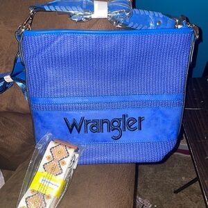 Wrangler Blue Shoulder Bag